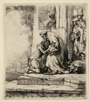 KG 03652
<br/>
Terugkeer van de verloren zoon ( B 91 )
<br/>
<em>Rembrandt (1606-1669)</em>